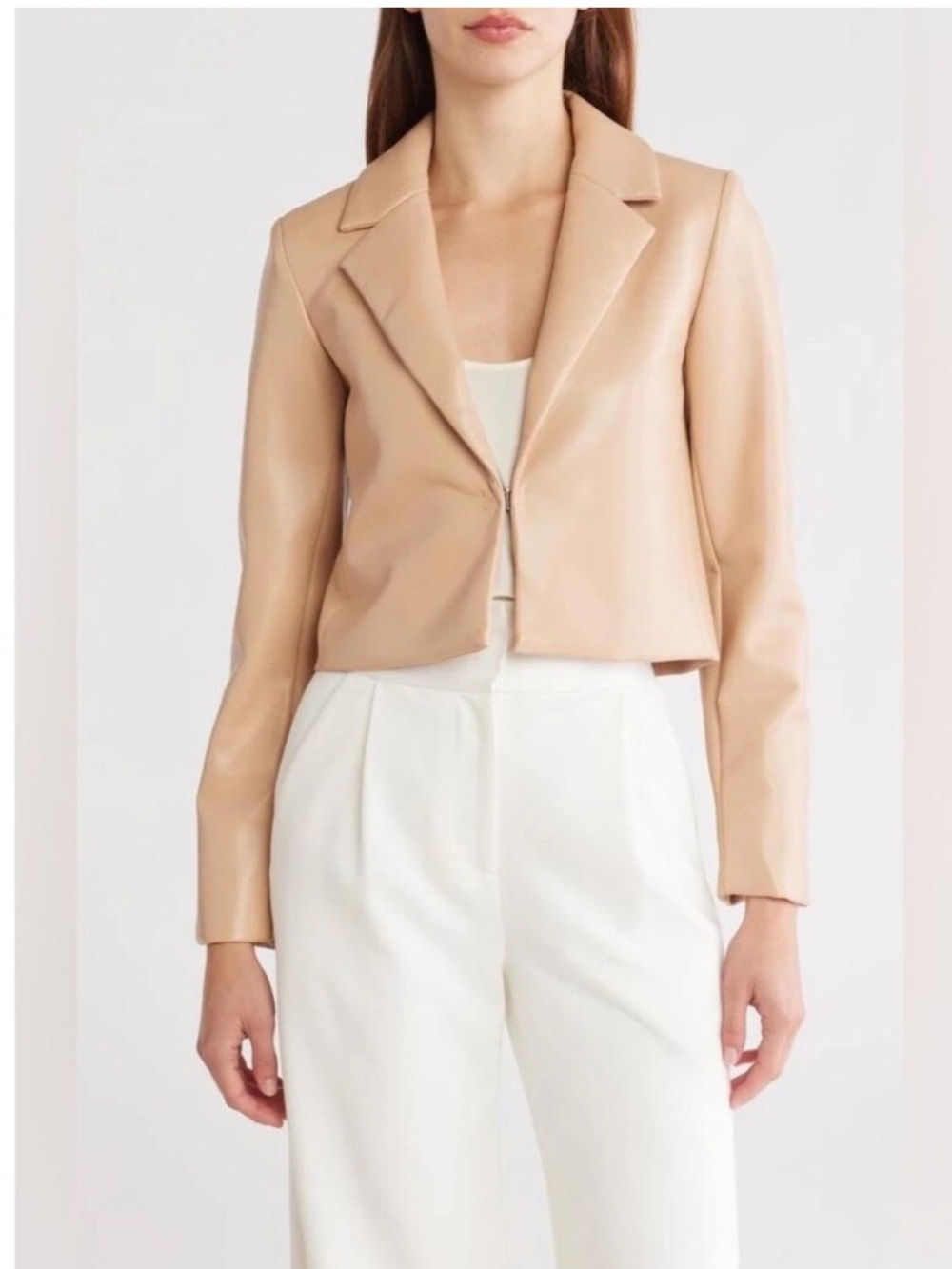 Jason Wu vegan Leather jacket size 8